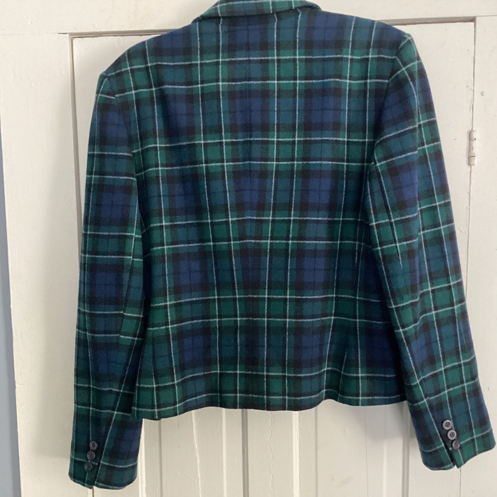 PENDLETON WOOL PLAID TARTAN JACKET BLAZER USA 14 - Picture 2 of 7